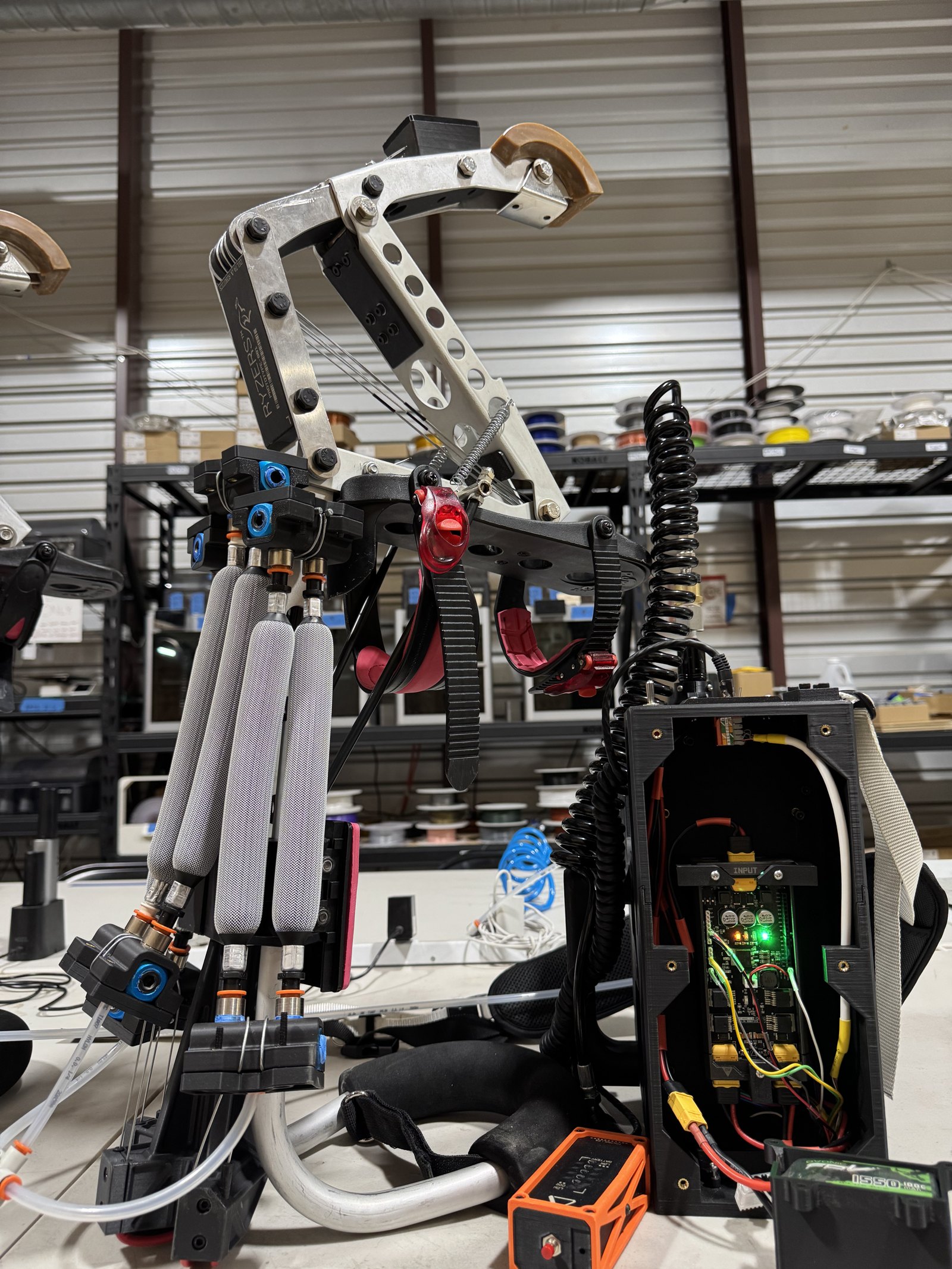 Pneumatic Exoskeleton Legs